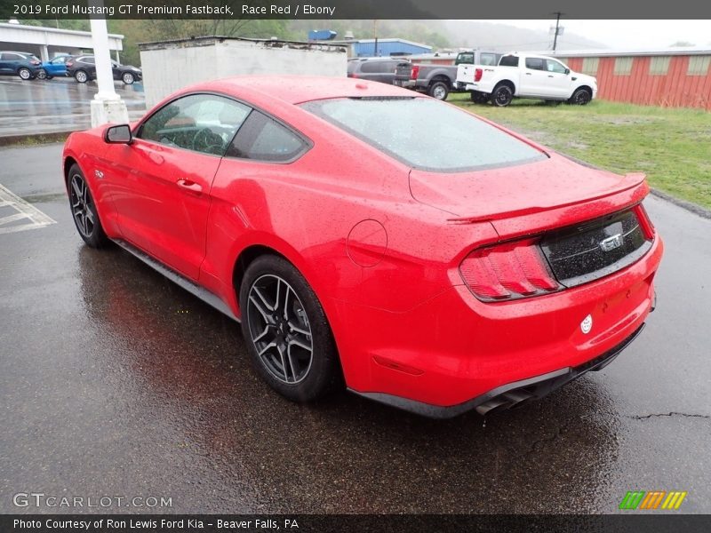 Race Red / Ebony 2019 Ford Mustang GT Premium Fastback
