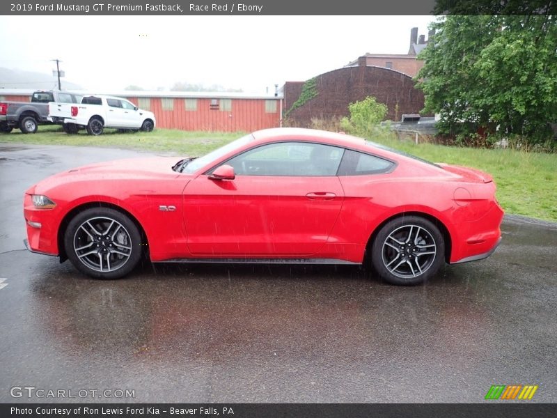 Race Red / Ebony 2019 Ford Mustang GT Premium Fastback