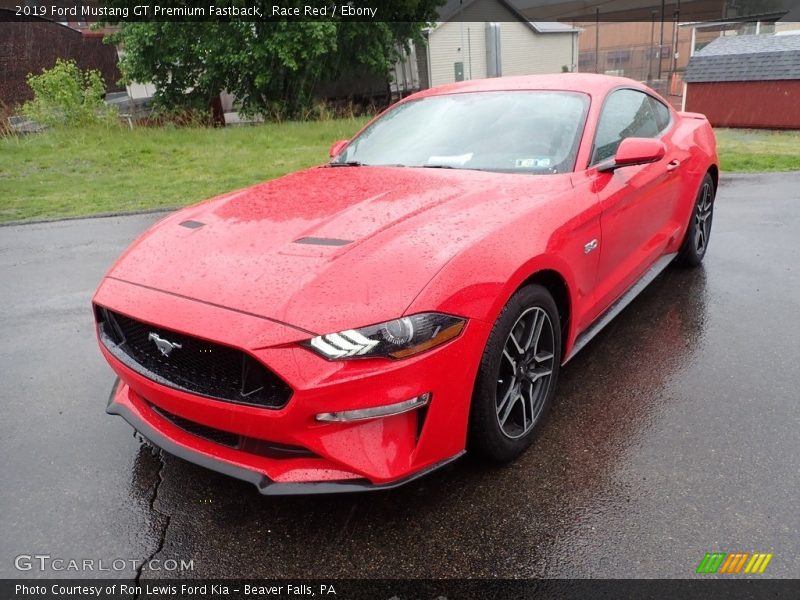 Race Red / Ebony 2019 Ford Mustang GT Premium Fastback