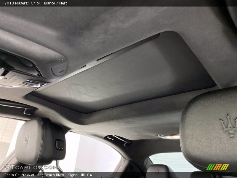 Sunroof of 2018 Ghibli 