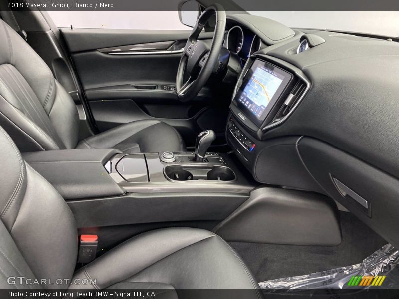 Front Seat of 2018 Ghibli 