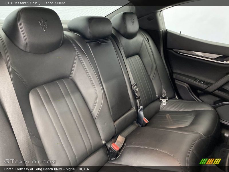 Rear Seat of 2018 Ghibli 