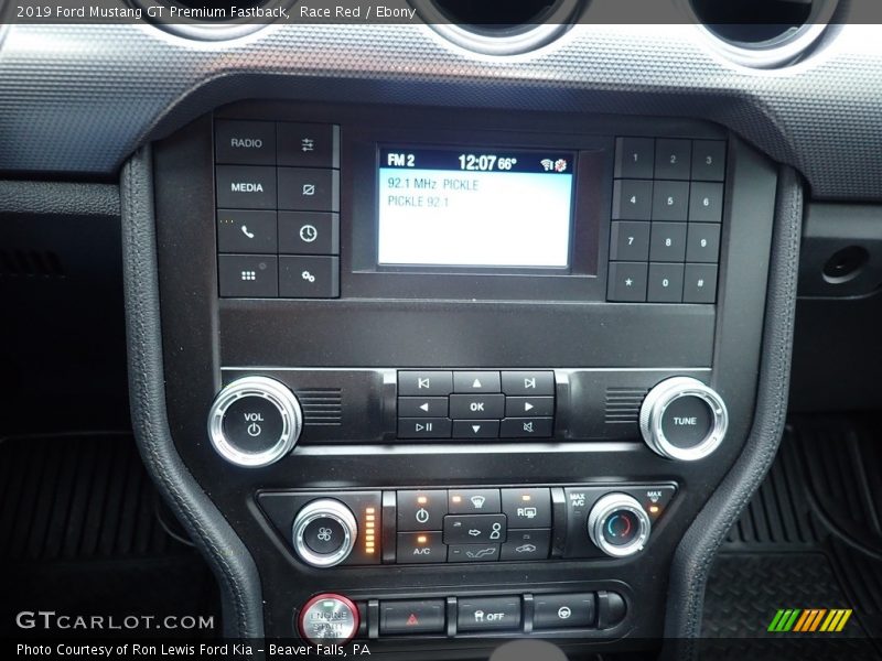 Race Red / Ebony 2019 Ford Mustang GT Premium Fastback