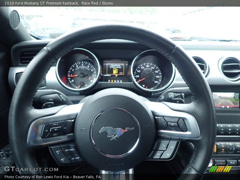 Race Red / Ebony 2019 Ford Mustang GT Premium Fastback