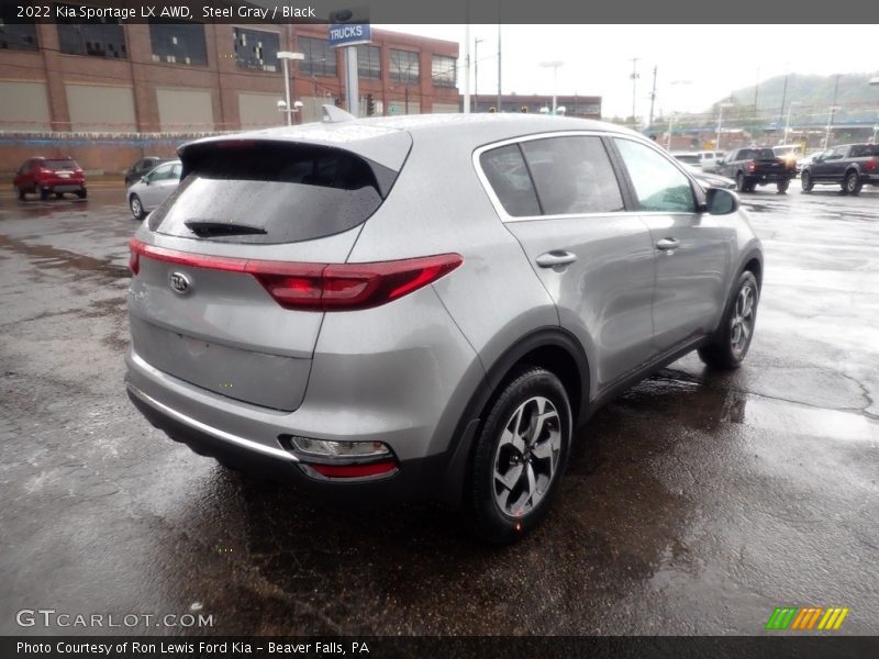 Steel Gray / Black 2022 Kia Sportage LX AWD