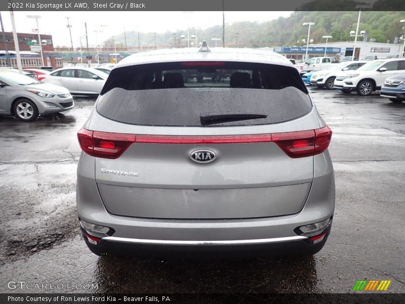 Steel Gray / Black 2022 Kia Sportage LX AWD