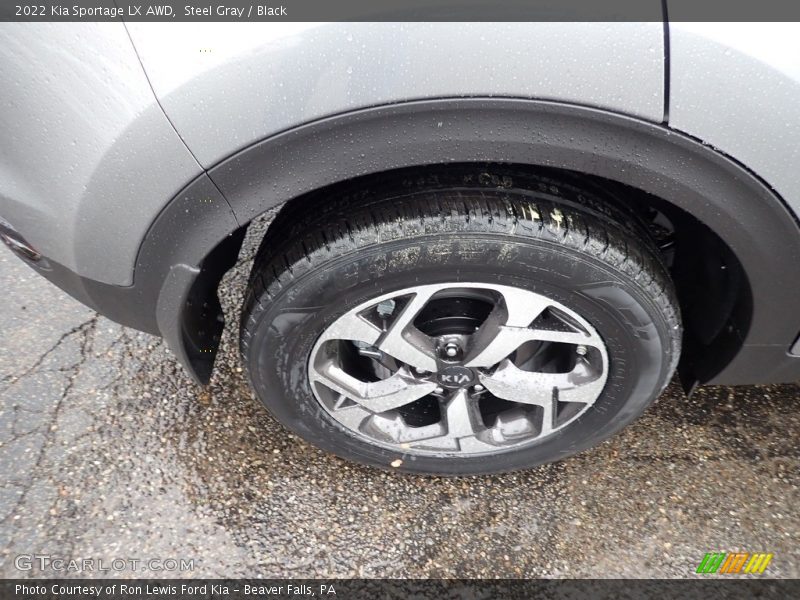 Steel Gray / Black 2022 Kia Sportage LX AWD