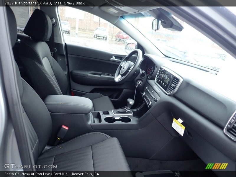 Front Seat of 2022 Sportage LX AWD