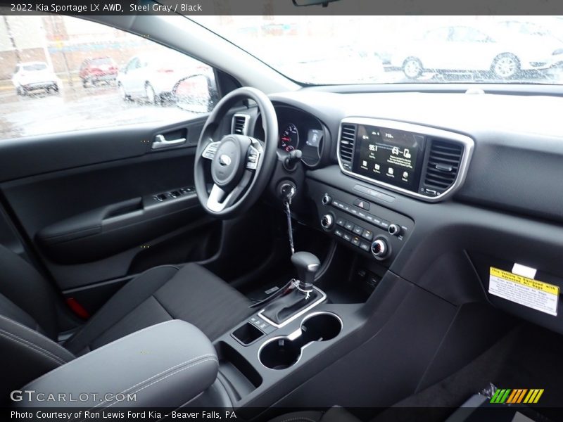 Steel Gray / Black 2022 Kia Sportage LX AWD