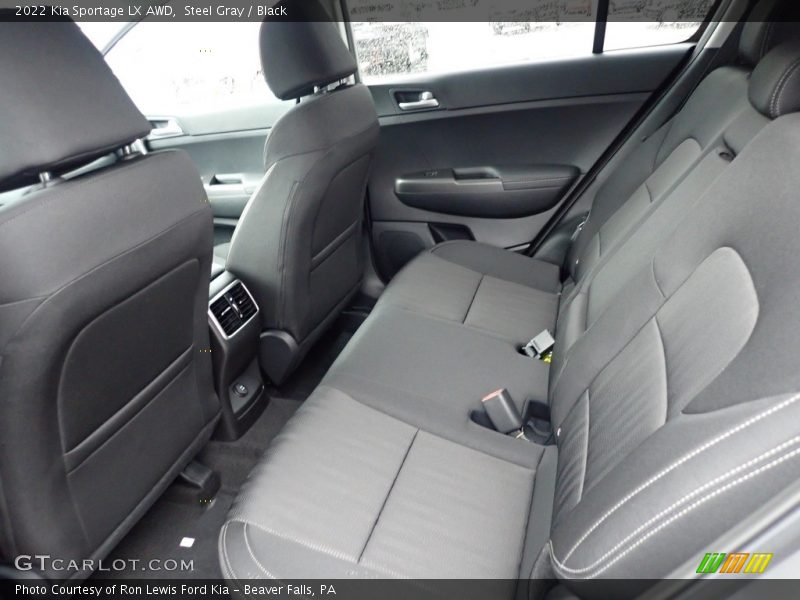 Rear Seat of 2022 Sportage LX AWD