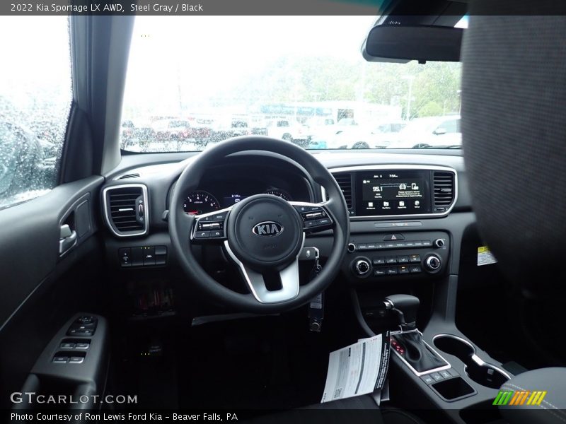 Steel Gray / Black 2022 Kia Sportage LX AWD