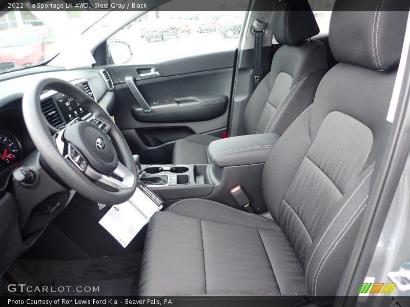 Front Seat of 2022 Sportage LX AWD