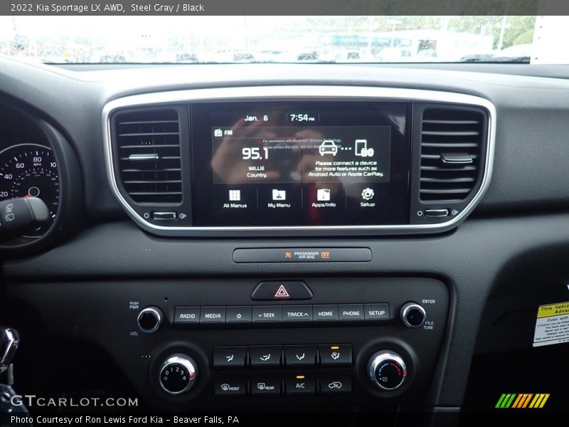 Steel Gray / Black 2022 Kia Sportage LX AWD
