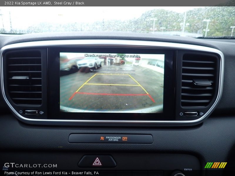 Steel Gray / Black 2022 Kia Sportage LX AWD
