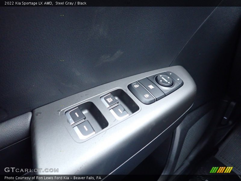 Steel Gray / Black 2022 Kia Sportage LX AWD