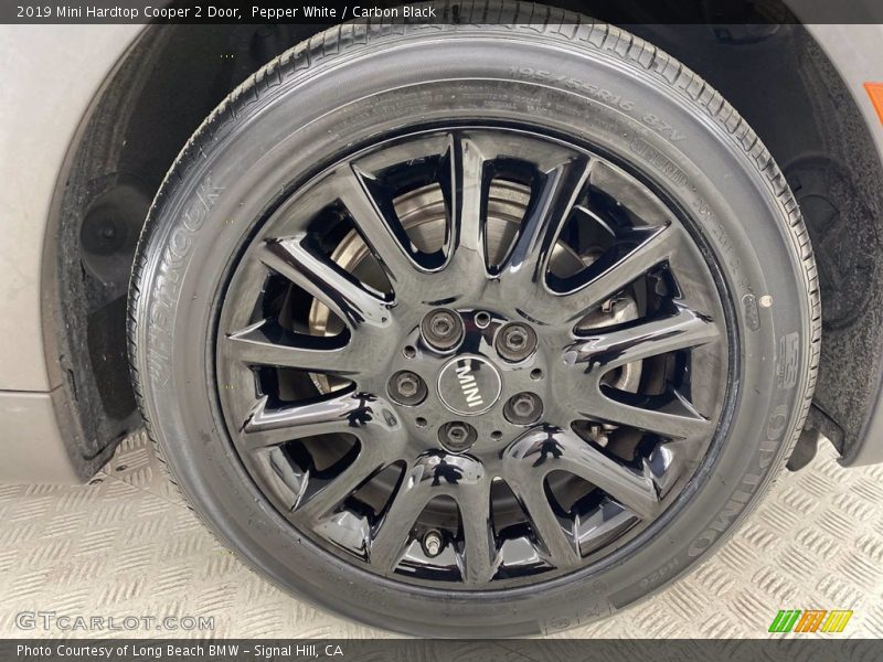 Pepper White / Carbon Black 2019 Mini Hardtop Cooper 2 Door