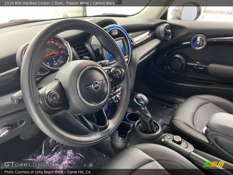 Pepper White / Carbon Black 2019 Mini Hardtop Cooper 2 Door