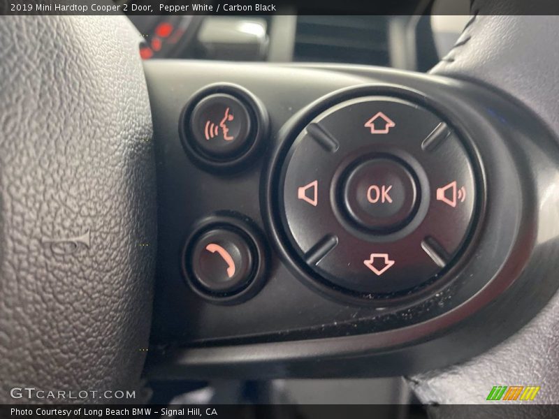 Pepper White / Carbon Black 2019 Mini Hardtop Cooper 2 Door