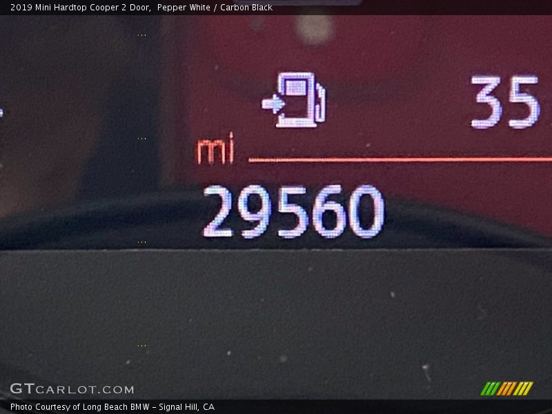 Pepper White / Carbon Black 2019 Mini Hardtop Cooper 2 Door