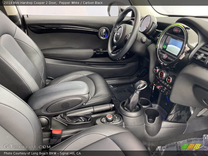 Pepper White / Carbon Black 2019 Mini Hardtop Cooper 2 Door