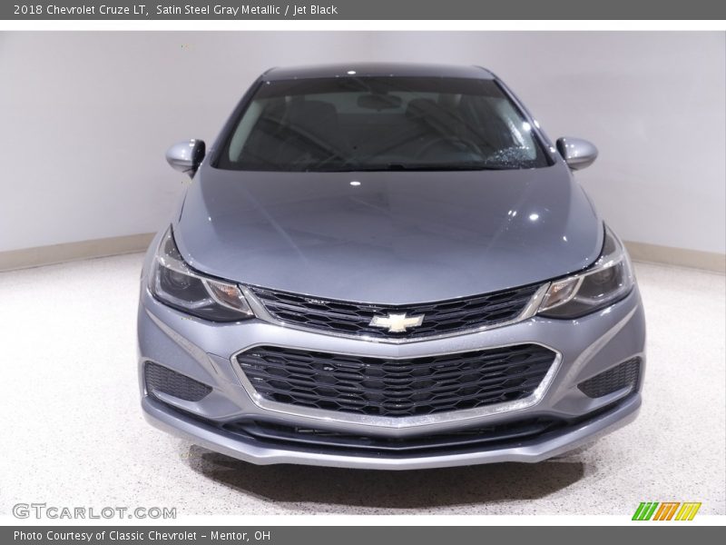 Satin Steel Gray Metallic / Jet Black 2018 Chevrolet Cruze LT