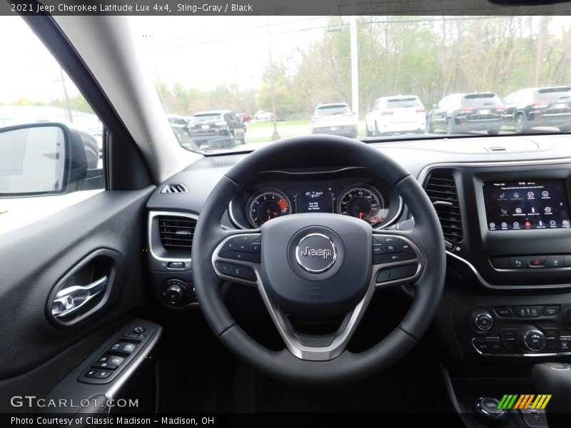 Sting-Gray / Black 2021 Jeep Cherokee Latitude Lux 4x4