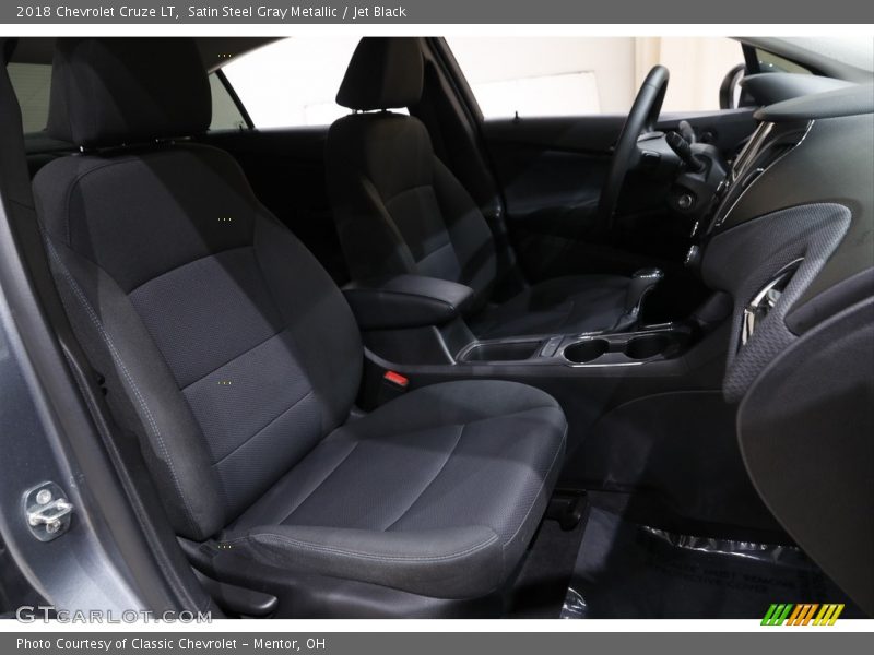 Satin Steel Gray Metallic / Jet Black 2018 Chevrolet Cruze LT