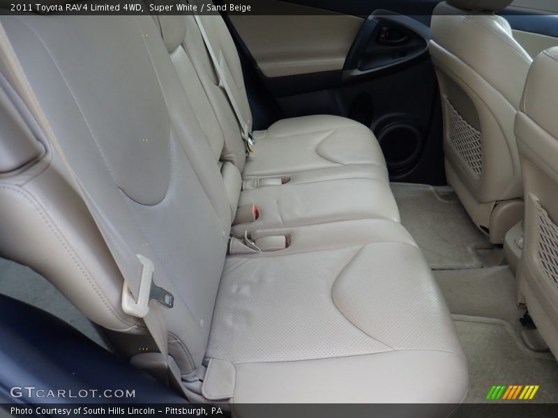Super White / Sand Beige 2011 Toyota RAV4 Limited 4WD