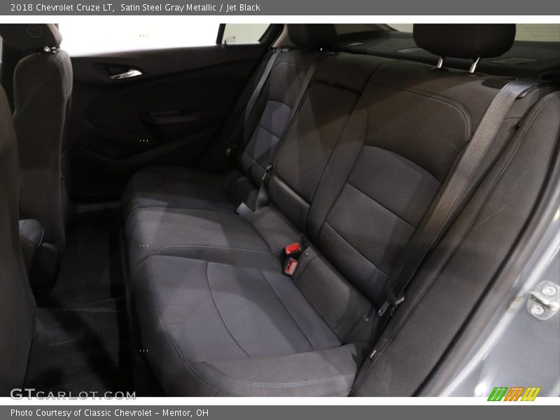 Satin Steel Gray Metallic / Jet Black 2018 Chevrolet Cruze LT