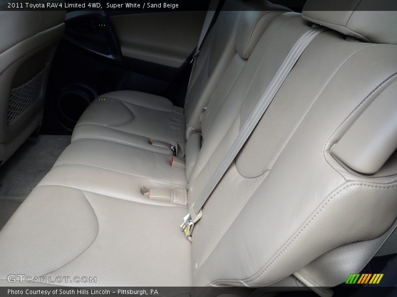 Super White / Sand Beige 2011 Toyota RAV4 Limited 4WD