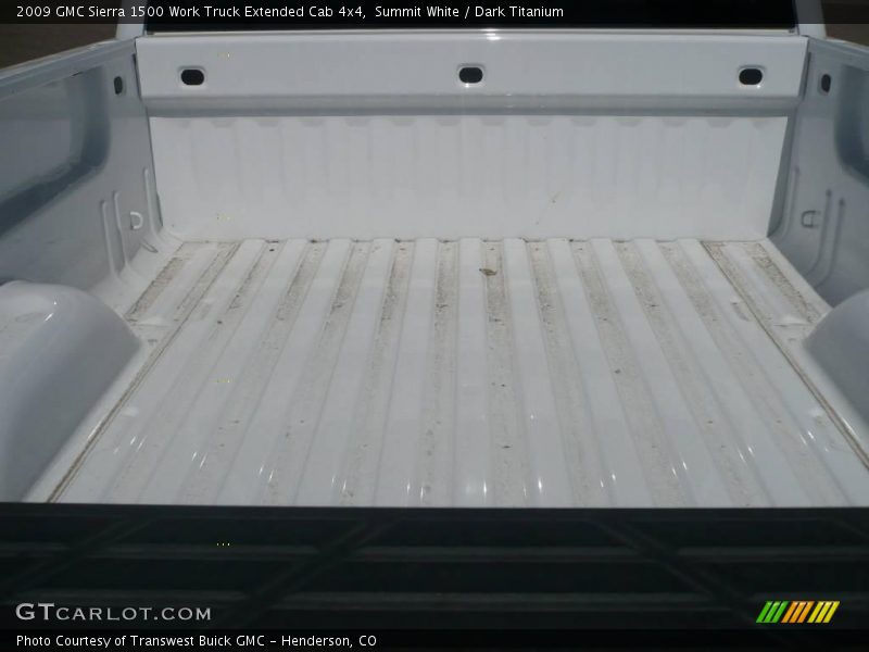 Summit White / Dark Titanium 2009 GMC Sierra 1500 Work Truck Extended Cab 4x4