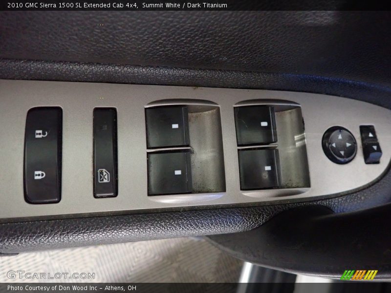 Summit White / Dark Titanium 2010 GMC Sierra 1500 SL Extended Cab 4x4