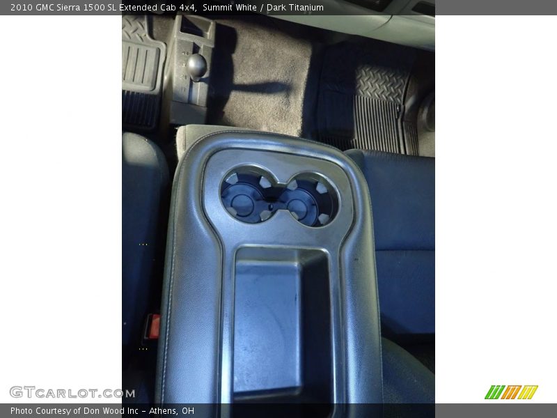 Summit White / Dark Titanium 2010 GMC Sierra 1500 SL Extended Cab 4x4