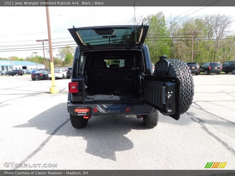 Black / Black 2021 Jeep Wrangler Unlimited Rubicon 4x4