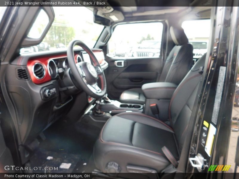 Black / Black 2021 Jeep Wrangler Unlimited Rubicon 4x4