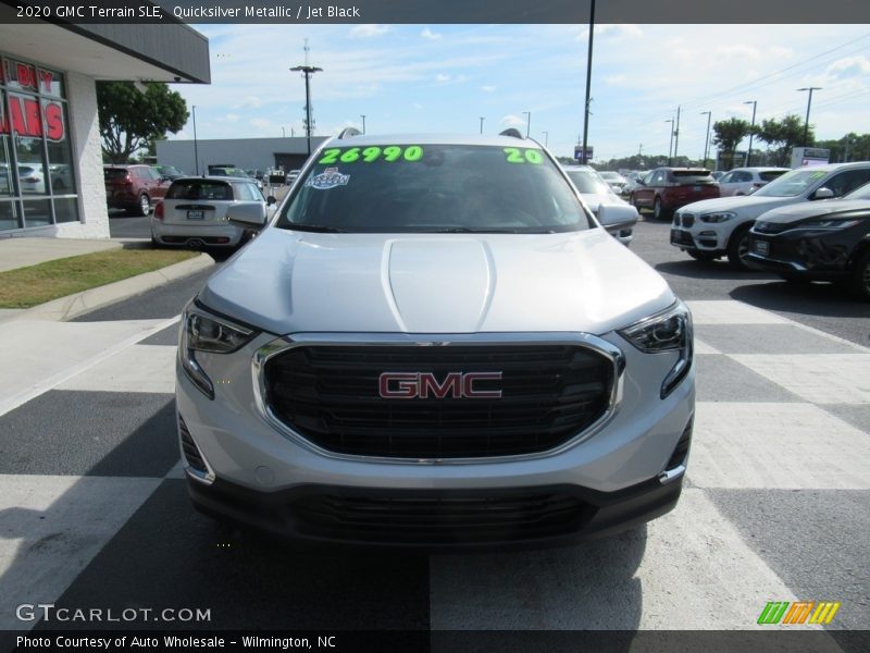 Quicksilver Metallic / Jet Black 2020 GMC Terrain SLE