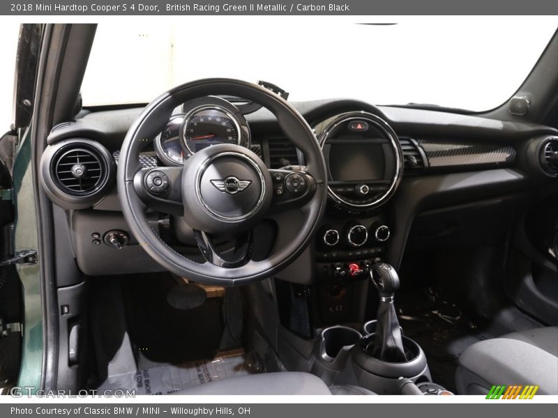 British Racing Green II Metallic / Carbon Black 2018 Mini Hardtop Cooper S 4 Door