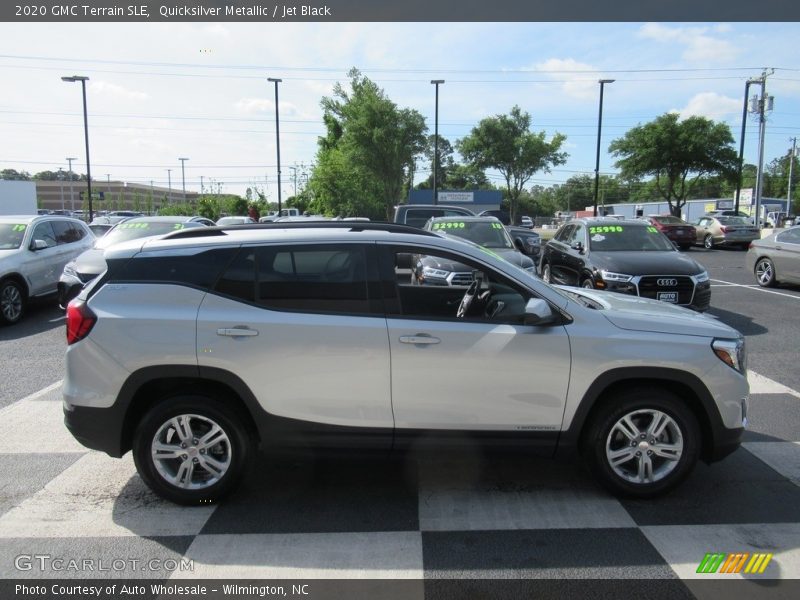 Quicksilver Metallic / Jet Black 2020 GMC Terrain SLE