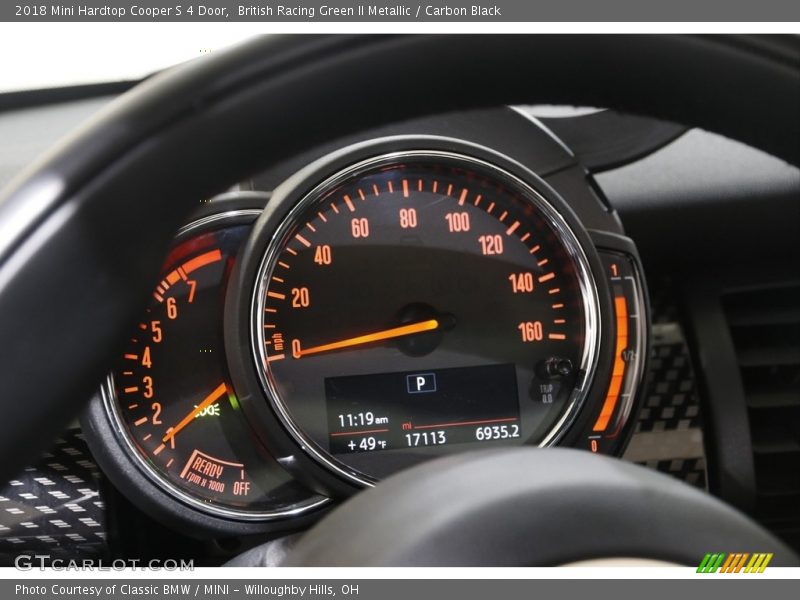 British Racing Green II Metallic / Carbon Black 2018 Mini Hardtop Cooper S 4 Door