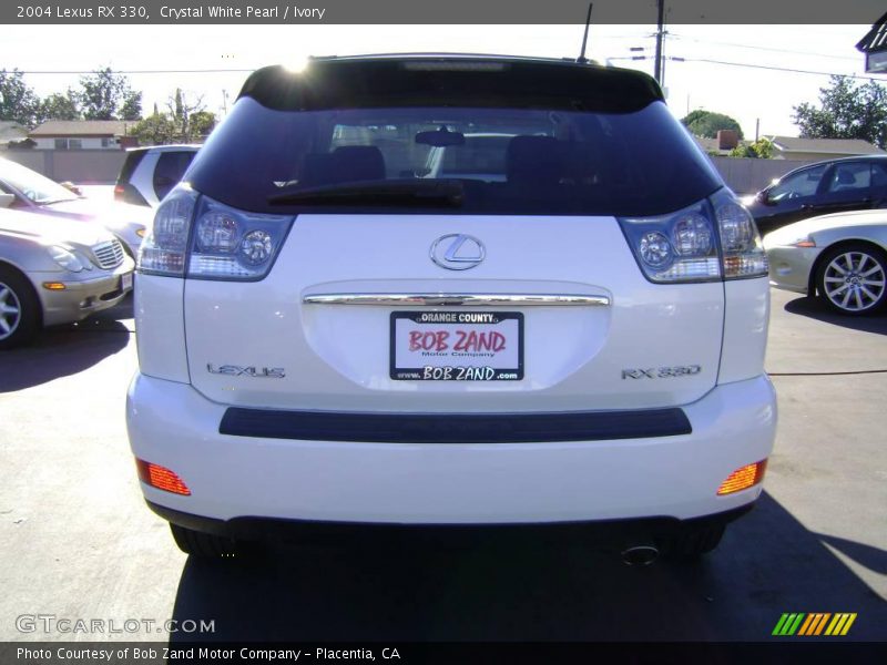 Crystal White Pearl / Ivory 2004 Lexus RX 330