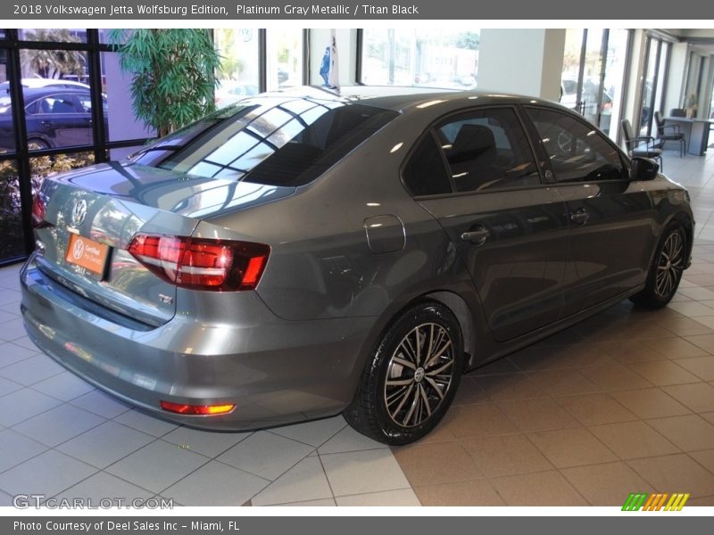 Platinum Gray Metallic / Titan Black 2018 Volkswagen Jetta Wolfsburg Edition