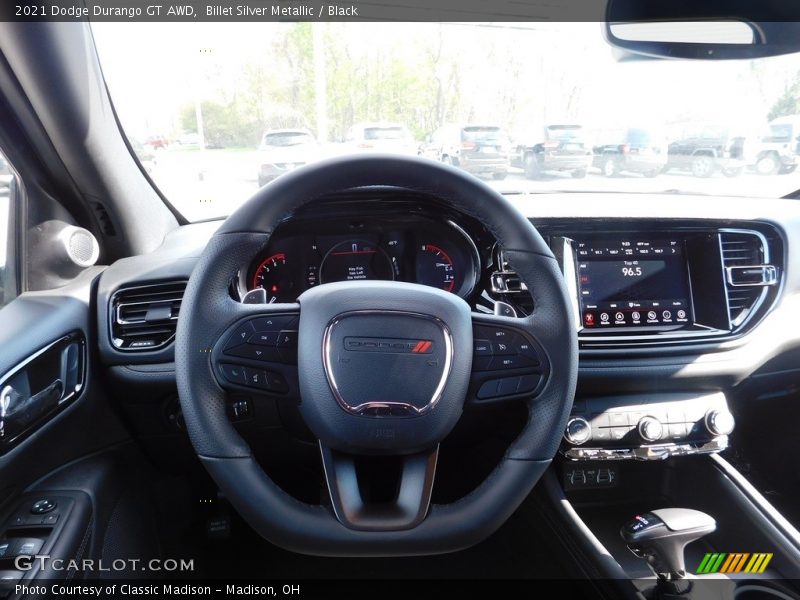 Billet Silver Metallic / Black 2021 Dodge Durango GT AWD