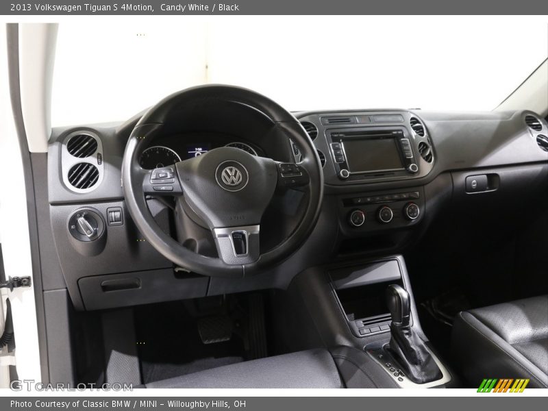 Dashboard of 2013 Tiguan S 4Motion
