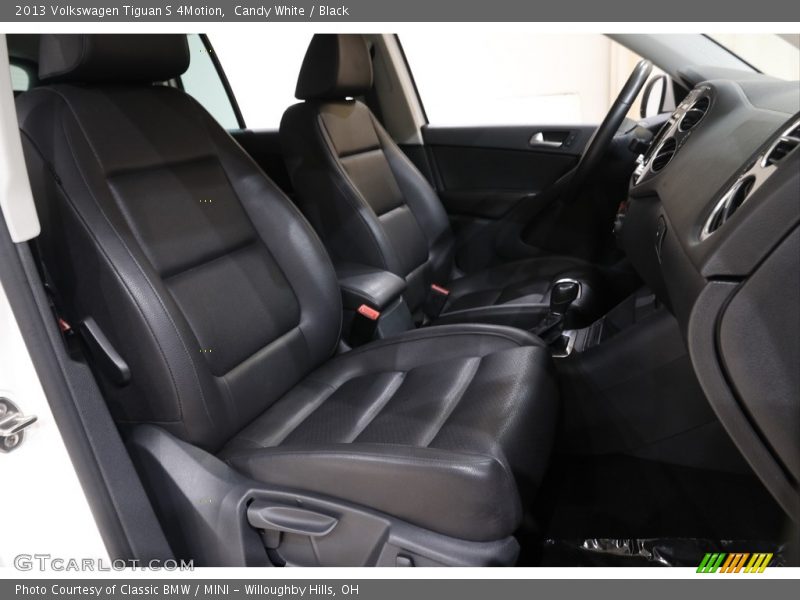Front Seat of 2013 Tiguan S 4Motion