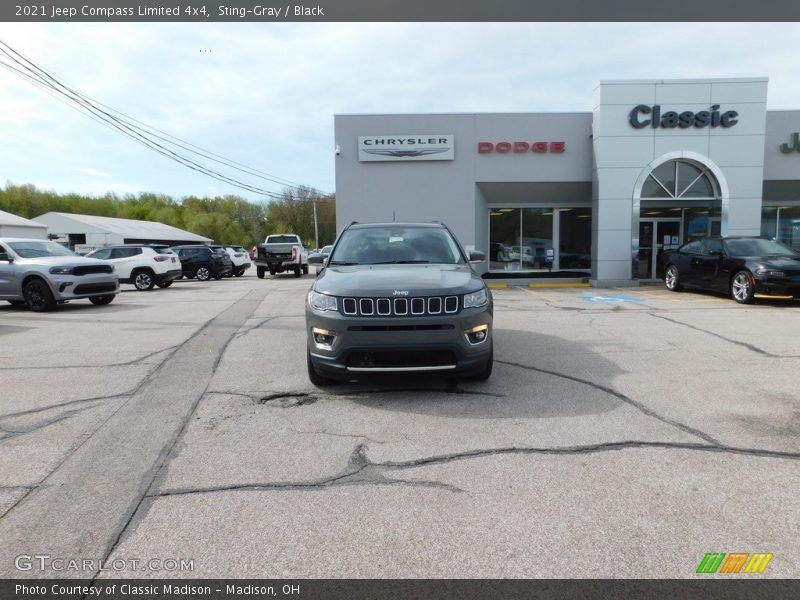 Sting-Gray / Black 2021 Jeep Compass Limited 4x4