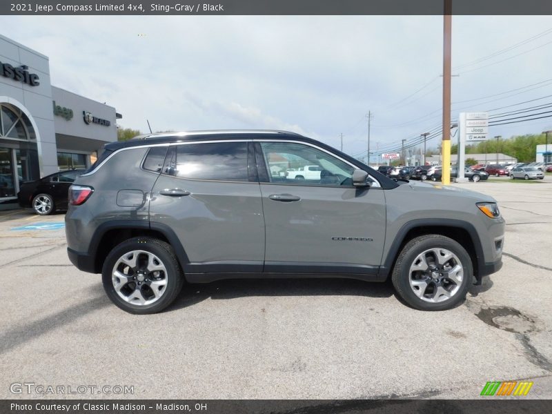 Sting-Gray / Black 2021 Jeep Compass Limited 4x4