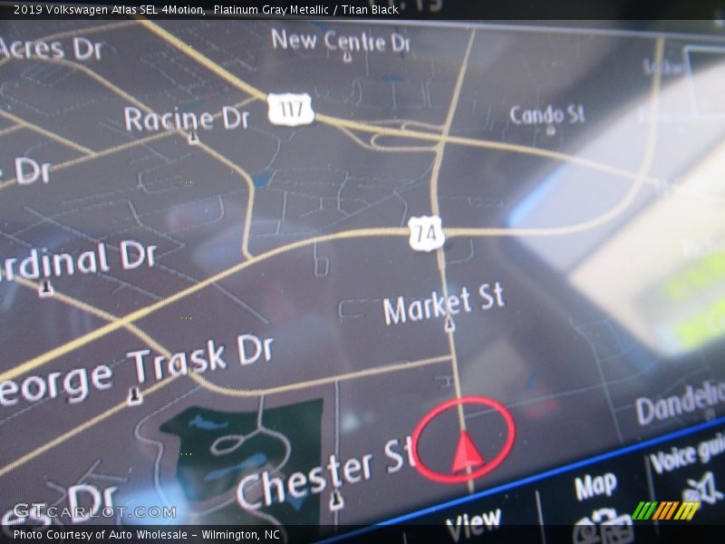 Platinum Gray Metallic / Titan Black 2019 Volkswagen Atlas SEL 4Motion