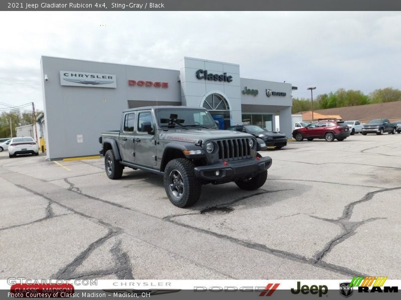 Sting-Gray / Black 2021 Jeep Gladiator Rubicon 4x4