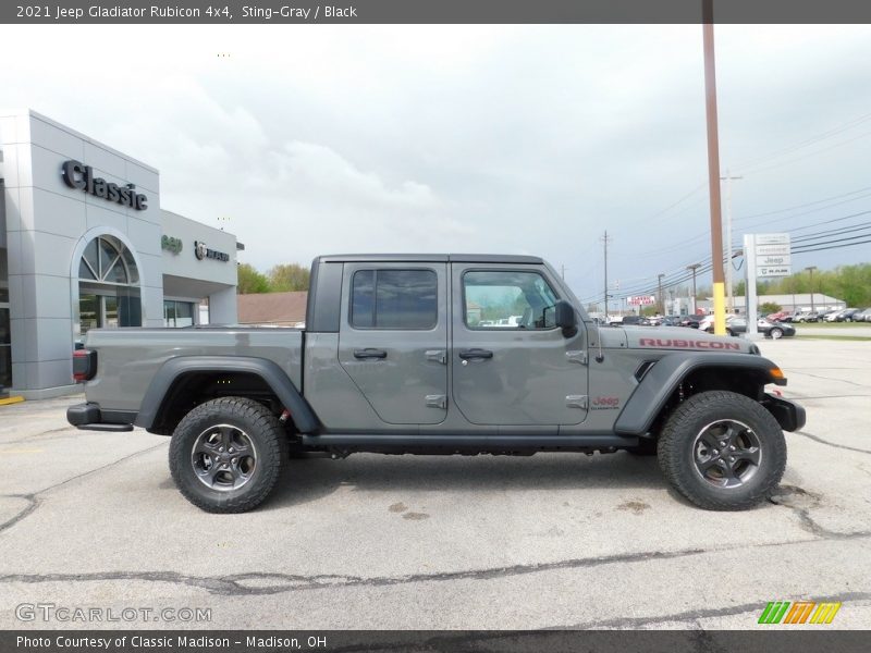 Sting-Gray / Black 2021 Jeep Gladiator Rubicon 4x4