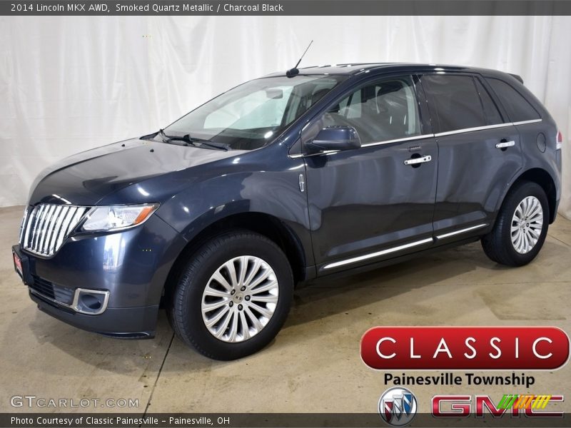 Smoked Quartz Metallic / Charcoal Black 2014 Lincoln MKX AWD